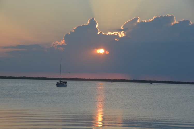 a Key Largo sunset